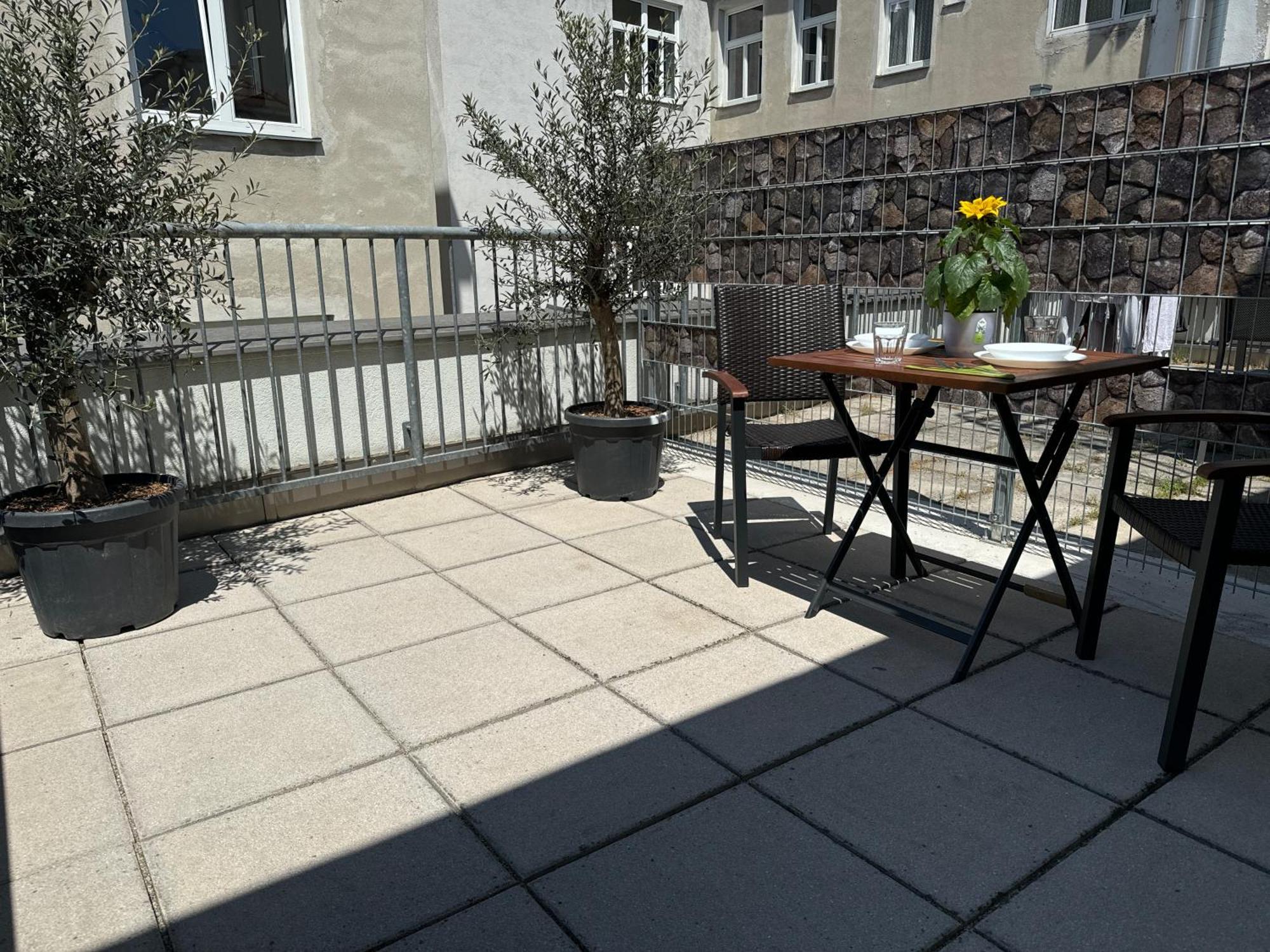 Klein Aber Fein Mit Terrasse Apartment เวียนนา ภายนอก รูปภาพ